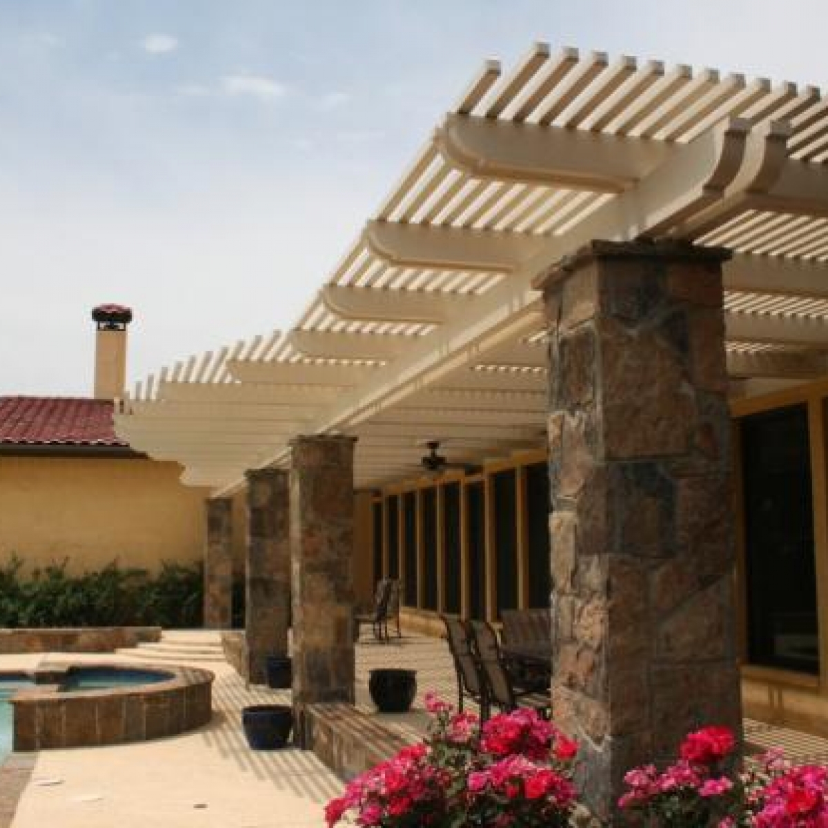 Lattice Patio Covers Las Vegas Design & Installation Shade In A Day