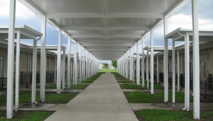 Commercial Walkway Cover