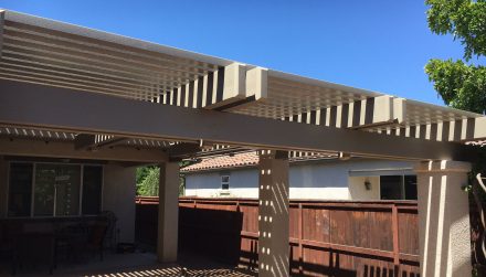 Lattice Patio Cover