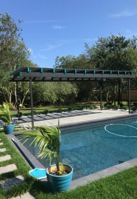Freestanding Pergola By Pool
