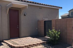 Garage Man Door Awning