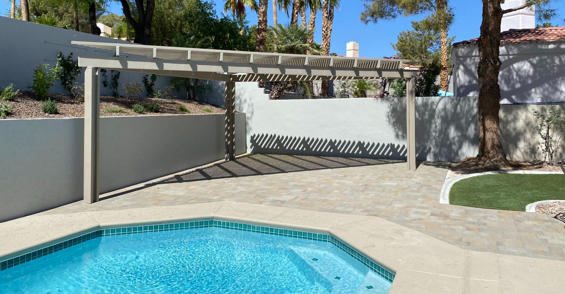 Pool & Spa Shade Las Vegas Design & Installation Shade In A Day